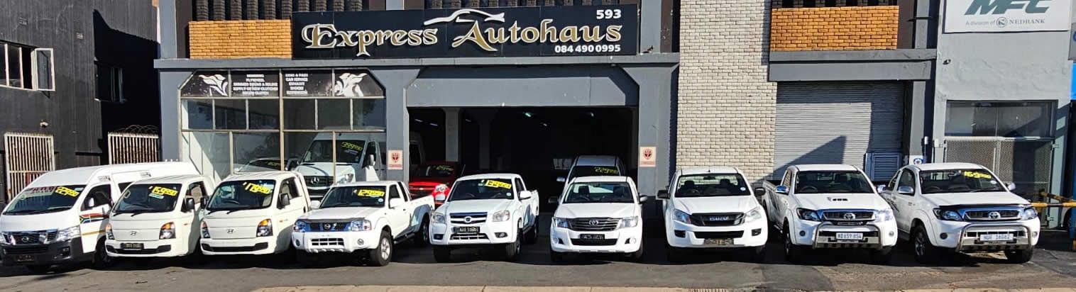 The Express Autohaus showroom at 593 Umgeni Road, Greyville